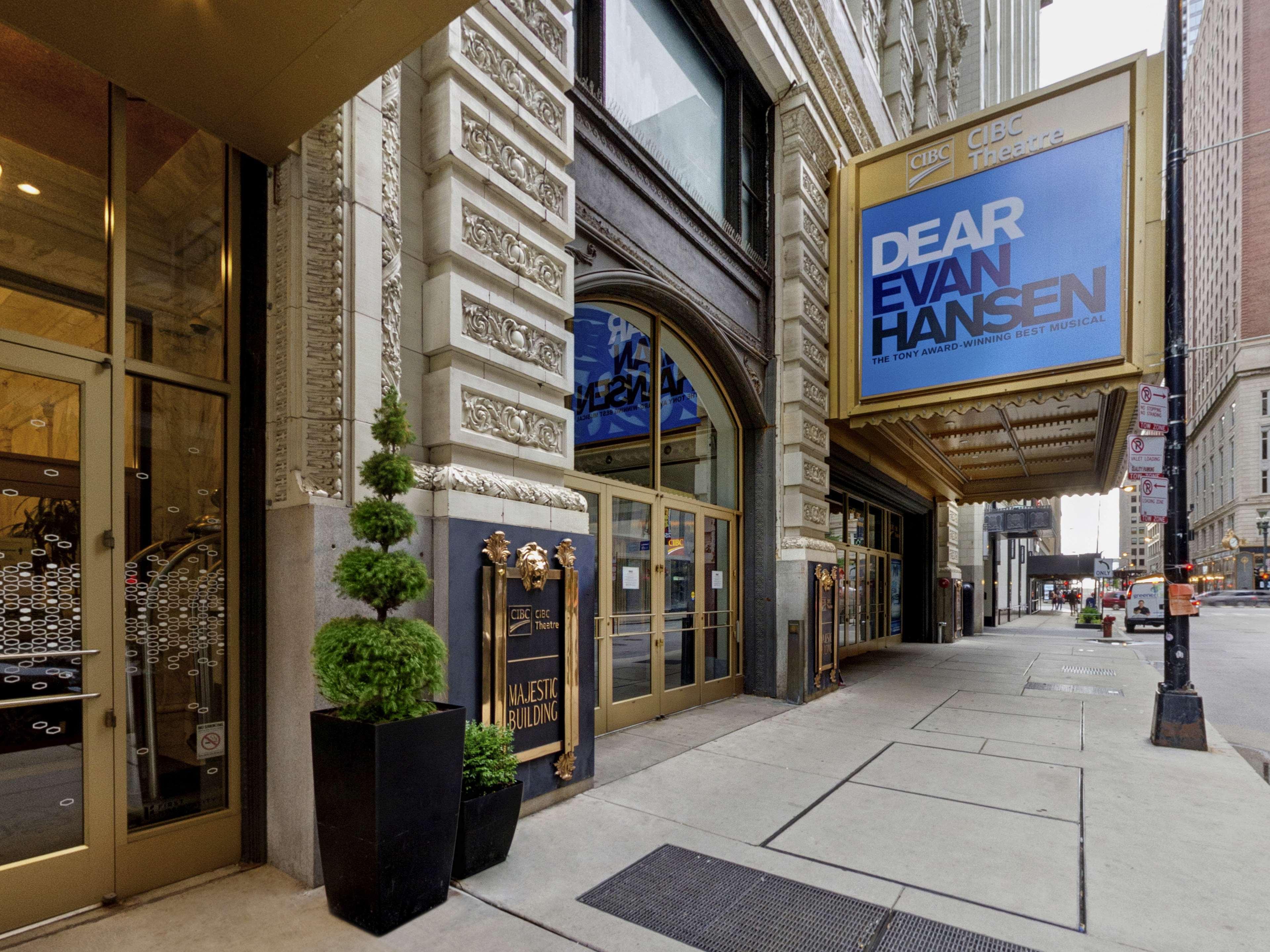Hampton Inn Majestic Chicago Theatre District Exteriér fotografie