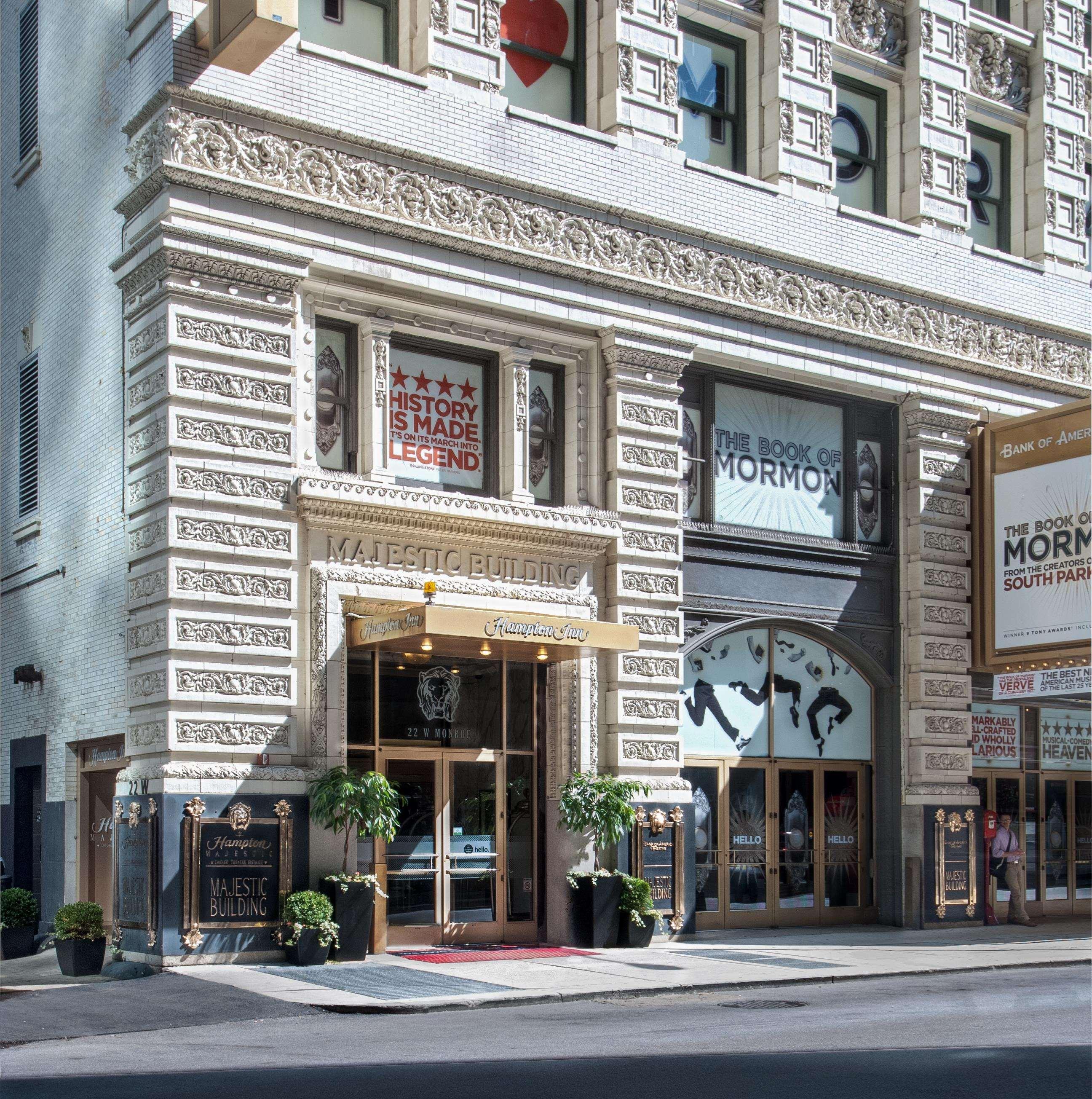 Hampton Inn Majestic Chicago Theatre District Exteriér fotografie